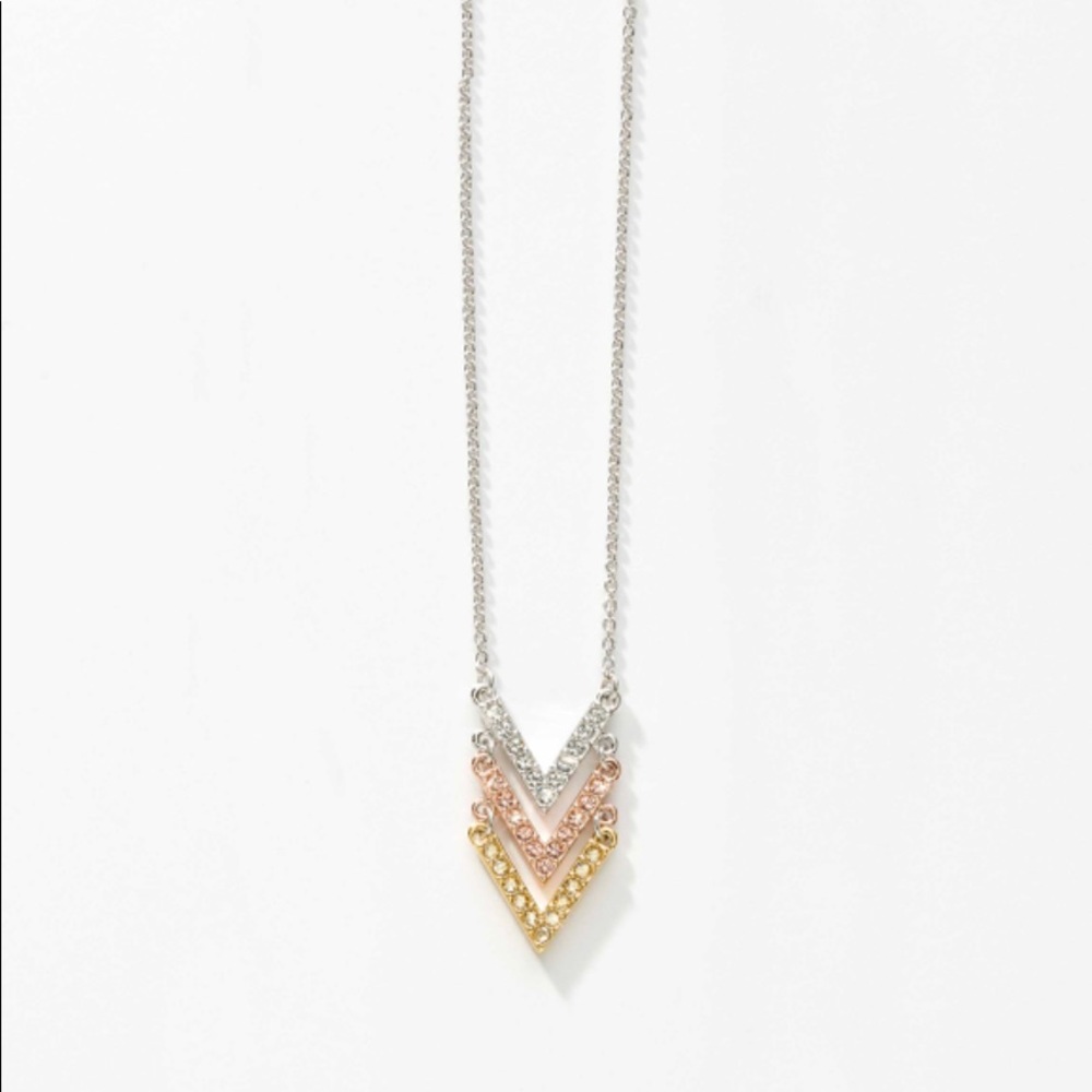 Triple V Necklace